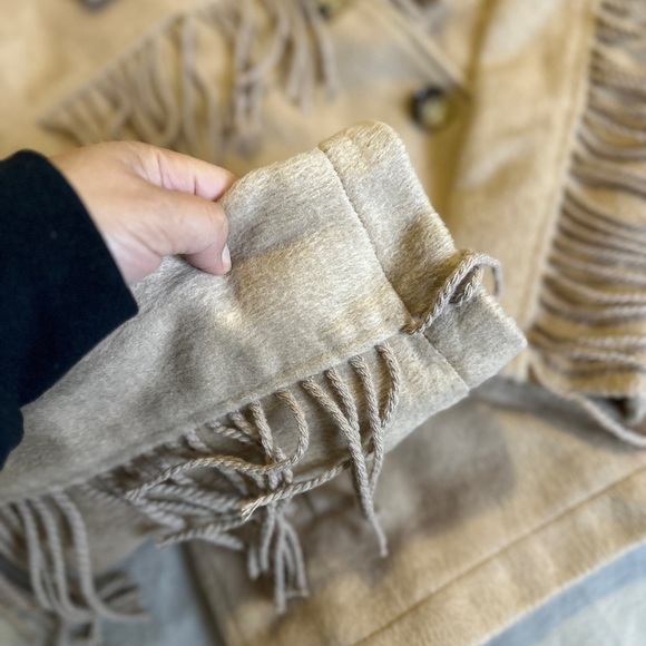 RSQ Women's Cream Fringe Teddy Jacket - Picture 3 of 7